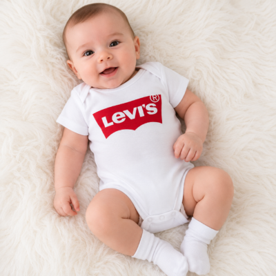2026/07/677452.png Pack de 2 Bodys Levi's para Bebé Recién Nacido 0-6 Meses
