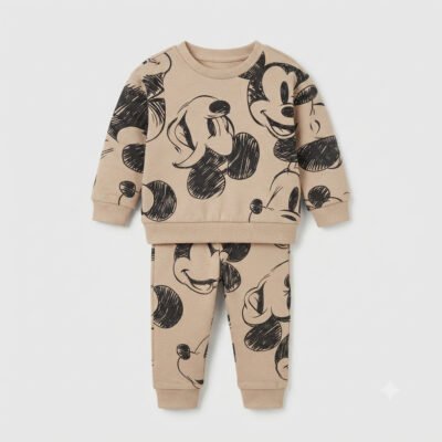 Conjunto ZARA Mickey Mouse para niño 2-3 años