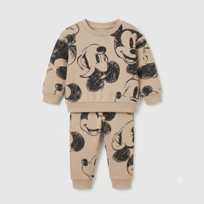 Conjunto ZARA Mickey Mouse para niño 2-3 años