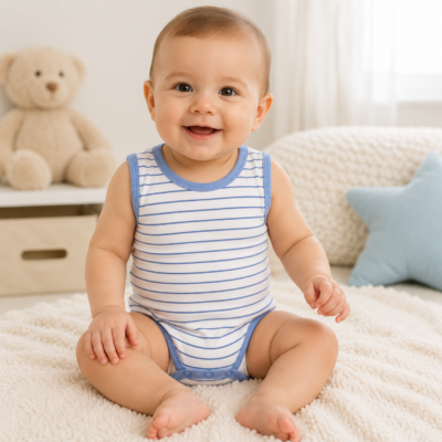 Set de 3 Bodys Duck Duck Goose para Bebé Niño 6-9 Meses
