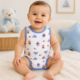 Set de 3 Bodys Duck Duck Goose para Bebé Niño 6-9 Meses