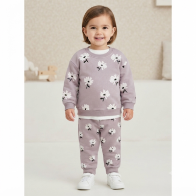 Conjunto ZARA con Estampado Floral para Niña de 2 a 3 Años