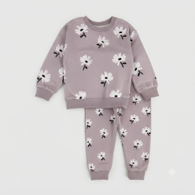 Conjunto ZARA con Estampado Floral para Niña de 2 a 3 Años