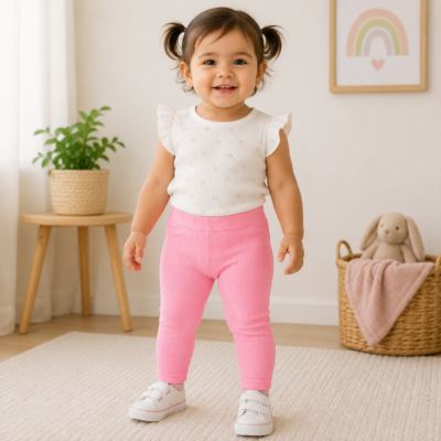 Licra Garanimals para niña – Rosa | 18 meses