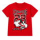 Camiseta Infantil Roja "Champions 23 Level Up" – Talla 4
