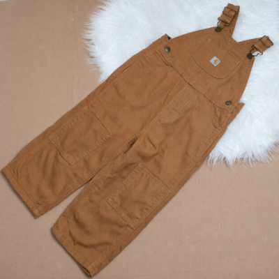 2026/07/792213.png Overol Carhartt Original para Bebé Color Caramelo | Resistente y Cómodo