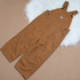 2026/07/792213.png Overol Carhartt Original para Bebé Color Caramelo | Resistente y Cómodo
