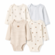 2026/07/827994.png Set de 4 Bodys Carter's Manga Larga | 12 Meses