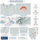 Conjunto Carter's 3 Piezas Dinosaurios | 18 Meses