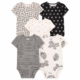 Set de 5 Bodys Carter's para bebita 18 Meses