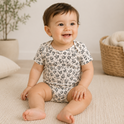 Set de 5 Bodys Carter's para bebita 18 Meses