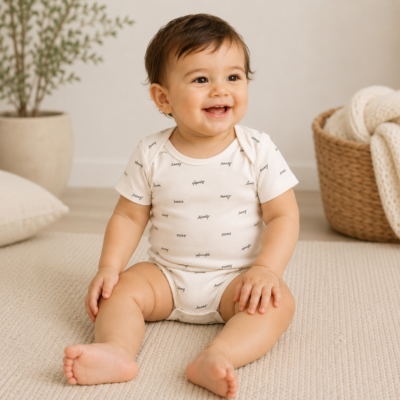 Set de 5 Bodys Carter's para bebita 18 Meses