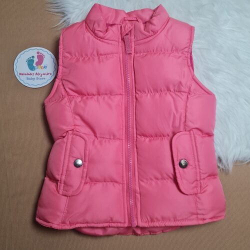 Chaleco grueso de niña Talla 2/3