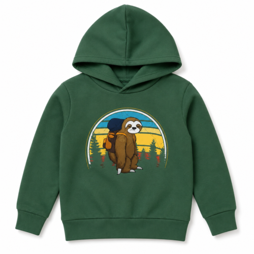 Sudadera con Capucha High Five Crew Perezoso | Talla 5