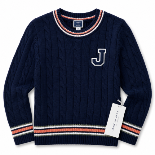 Suéter Tejido Janie and Jack Azul Marino | Talla 2T