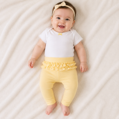 Set de Leggings para Bebé 2 Piezas – Carter’s 0–3 Meses