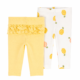 Set de Leggings para Bebé 2 Piezas – Carter’s 0–3 Meses