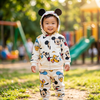 Conjunto Zara de 3 Piezas para Niño 2/3 Años – Chaqueta, Pantalón y Gorro