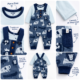 Conjunto Kiabi para Bebé Niño 9 Meses – Overol con Estampado de Dinosaurios