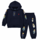 Conjunto Polo Ralph Lauren para Niño 2/3 Años – Sudadera con Capucha y Pantalón Estampado