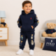 Conjunto Polo Ralph Lauren para Niño 2/3 Años – Sudadera con Capucha y Pantalón Estampado