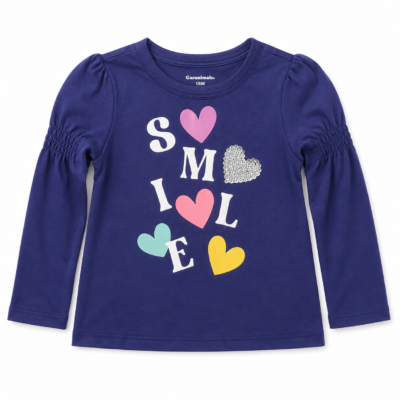 Blusa Garanimals Manga Larga "Smile" | 18 Meses