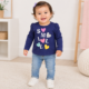 Blusa Garanimals Manga Larga "Smile" | 18 Meses