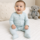 Set de 2 Pijamas Enterizos para Bebé Niño Baby Essentials 3 Meses | Algodón con Cierre