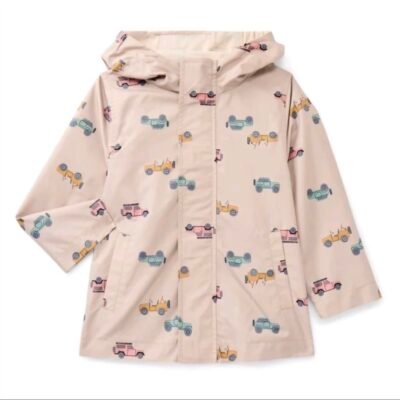 Chaqueta Impermeable Carter’s para Bebé 12 Meses – Estampado de Vehículos