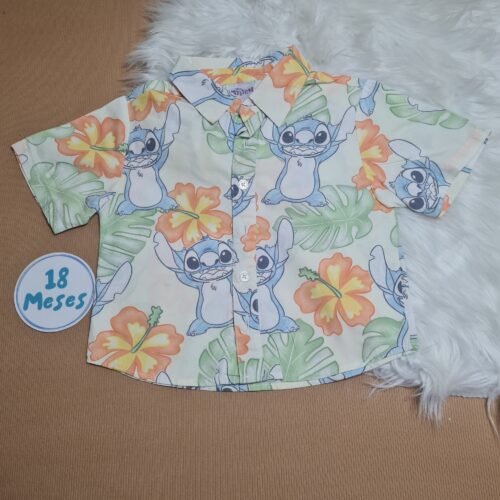 Camisa Hawaiana de bebe 12 meses