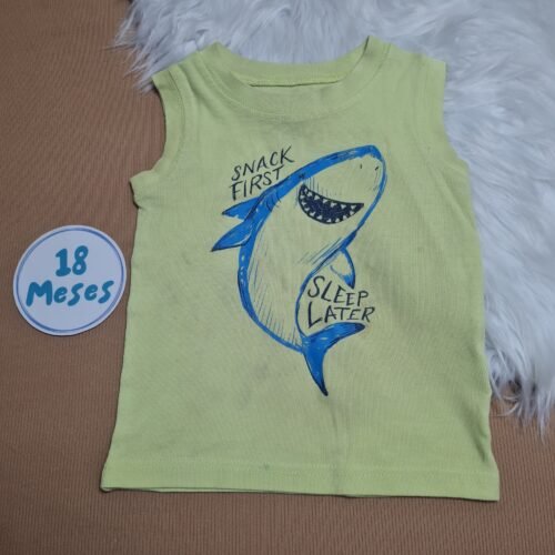 Camisa sin mangas de bebe 18 meses