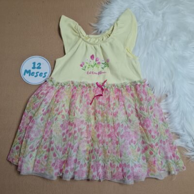 Vestido de beba 12 meses