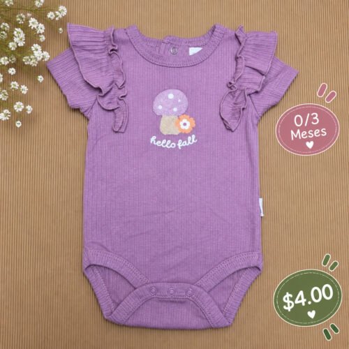Body para bebita 0/3 Meses