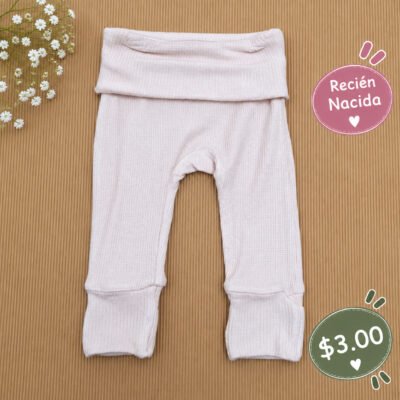 Pantalón para bebita Recién Nacida