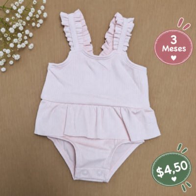 Traje de Baño para bebita 3 Meses