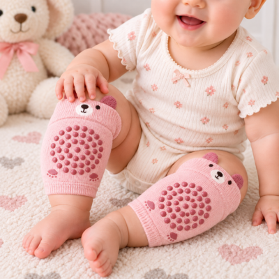 👶 Rodilleras antideslizantes para bebé