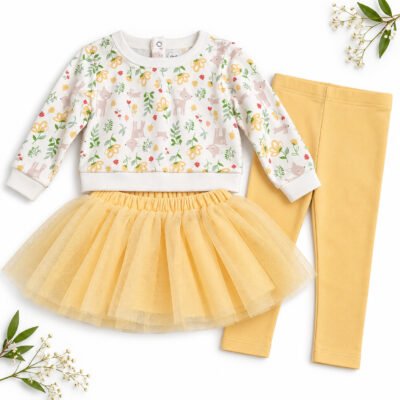 Conjunto Gerber de 3 piezas para Niña
