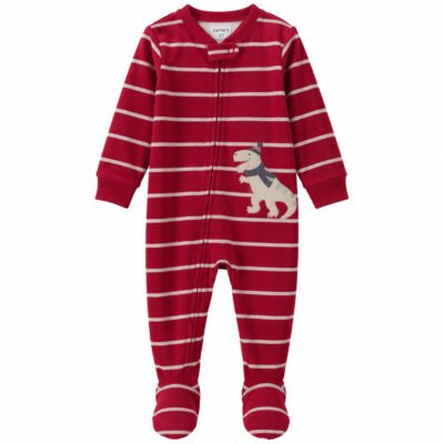 Mono Térmico Carter’s Rojo con Dinosaurio para Bebé