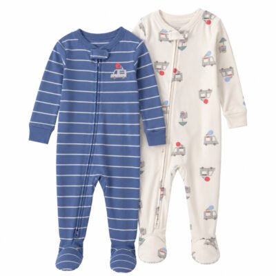 2026/10/1285252.jpg Pack de 2 Monos Carter’s de Algodón para Bebé – 24 Meses