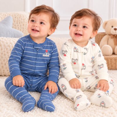 2026/10/1285441.jpg Pack de 2 Monos Carter’s de Algodón para Bebé – 24 Meses